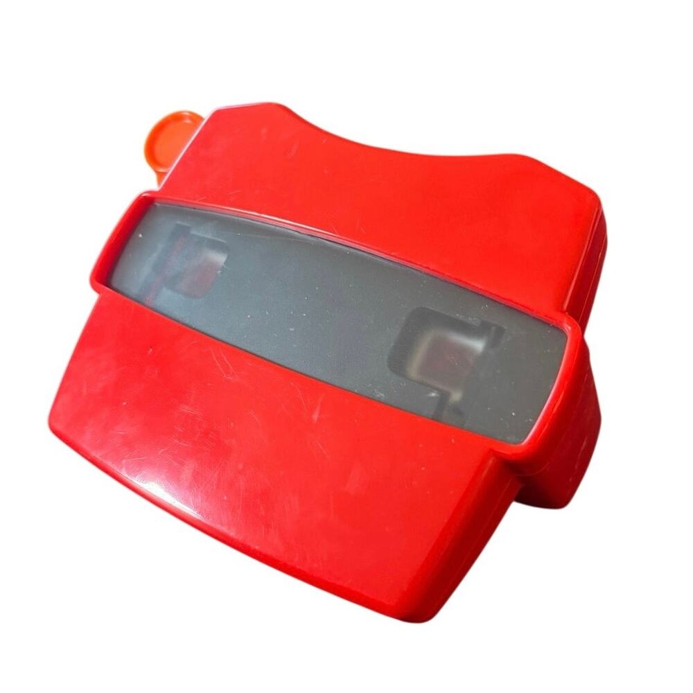 Fisher‑Price View‑Master Red Viewer ❤️ Retro 3D Reel Toy 🤍